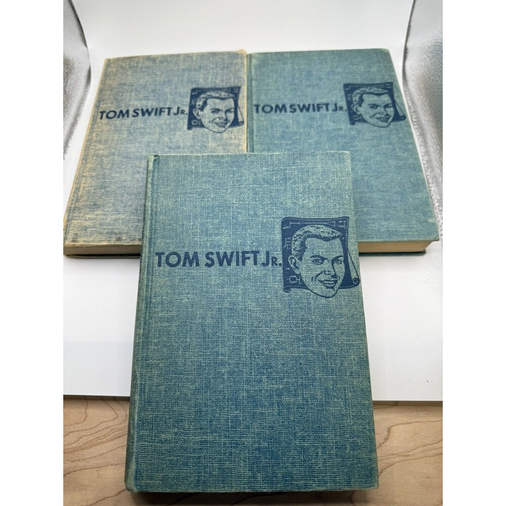 Lot of 3 Tom Swift Jr. Hardcover Books 1950s Vintage